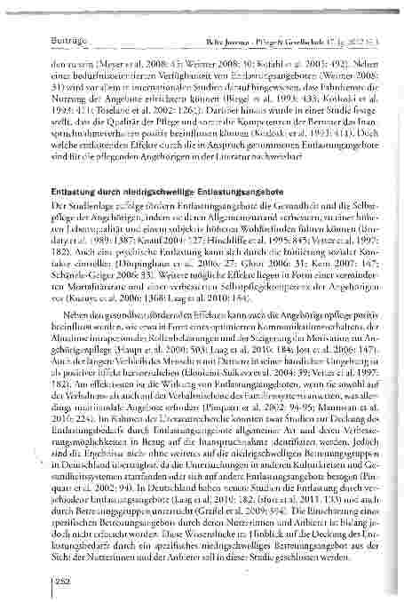 Vorschauseite 5: Die Entlastung pflegender Angehöriger von Menschen mit Demenz durch niedrigschwellige Betreuungsgruppen aus der Sicht der Nutzer und der Anbieter