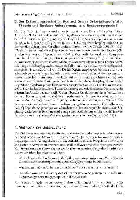 Vorschauseite 6: Die Entlastung pflegender Angehöriger von Menschen mit Demenz durch niedrigschwellige Betreuungsgruppen aus der Sicht der Nutzer und der Anbieter
