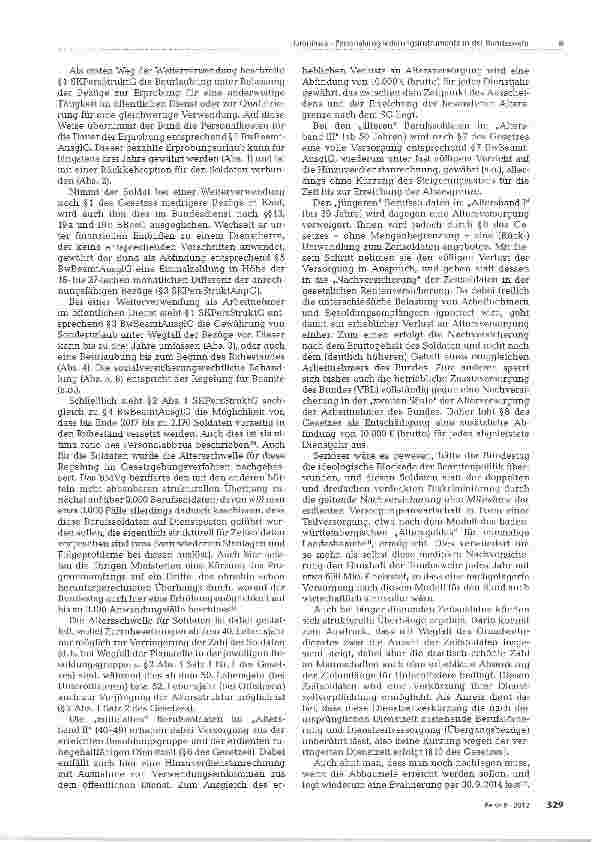 Vorschauseite 6: Personalausgliederungsinstrumente in der Bundeswehr