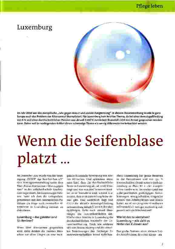 Vorschauseite 1: Wenn die Seifenblase platzt...