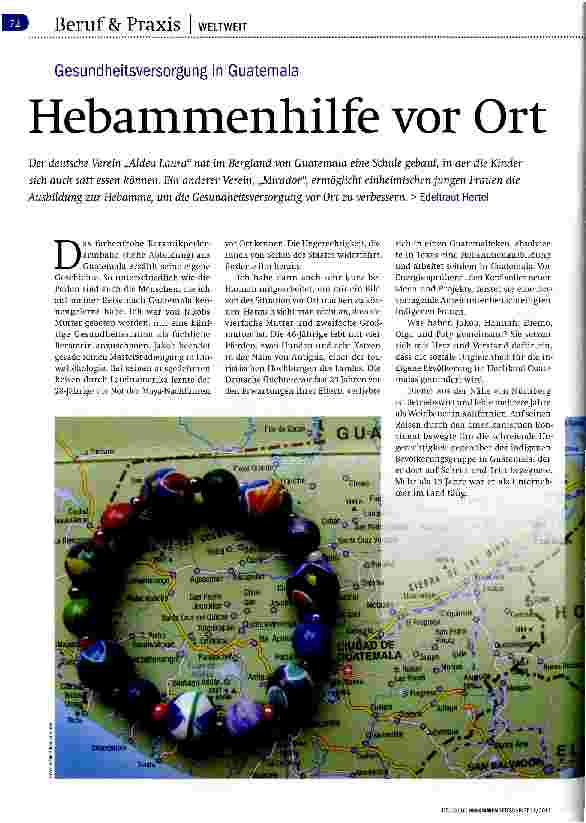 Vorschauseite 1: Hebammenhilfe vor Ort