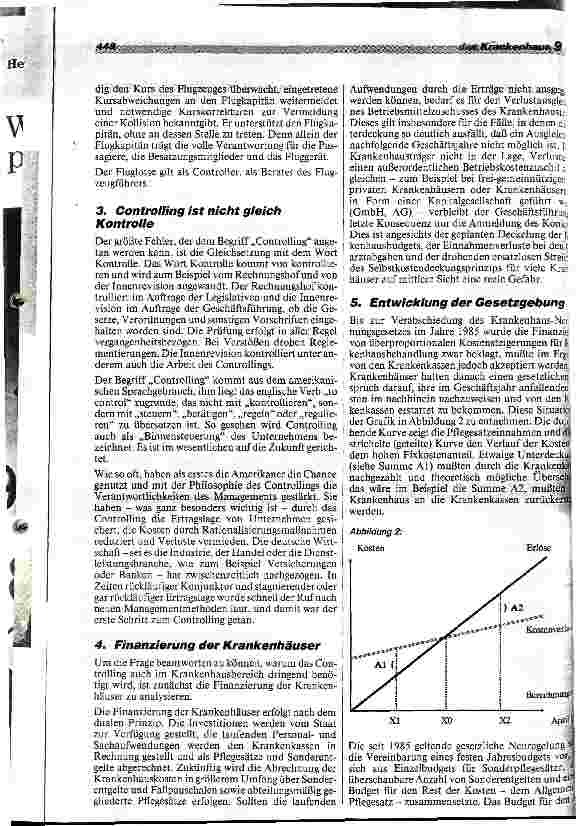 Vorschauseite 2: Controlling-Managementinstrument zur Führung des Krankenhauses