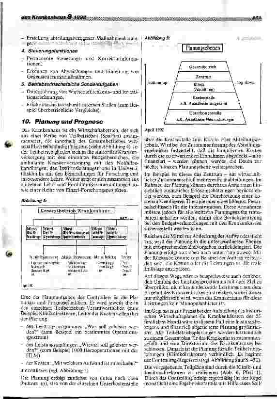 Vorschauseite 5: Controlling-Managementinstrument zur Führung des Krankenhauses