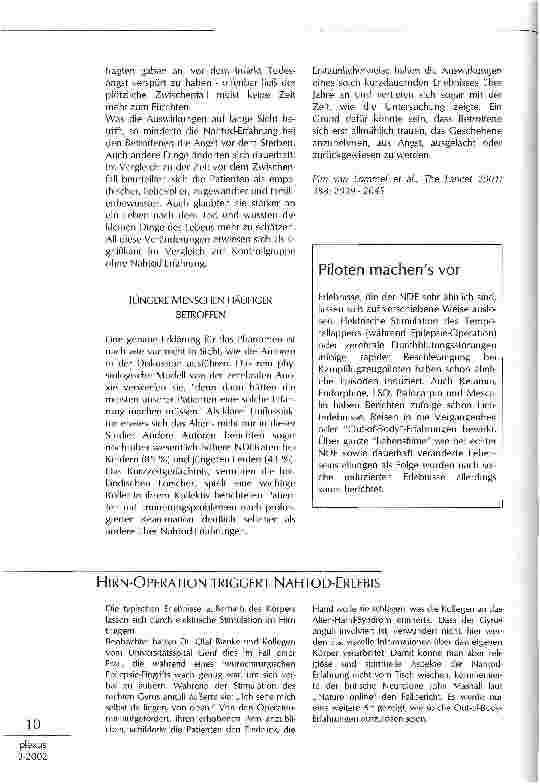 Vorschauseite 2: Nahtod-Erlebnisse unter der Herzmassage Jeder fünfte Reanimierte kennt sie
