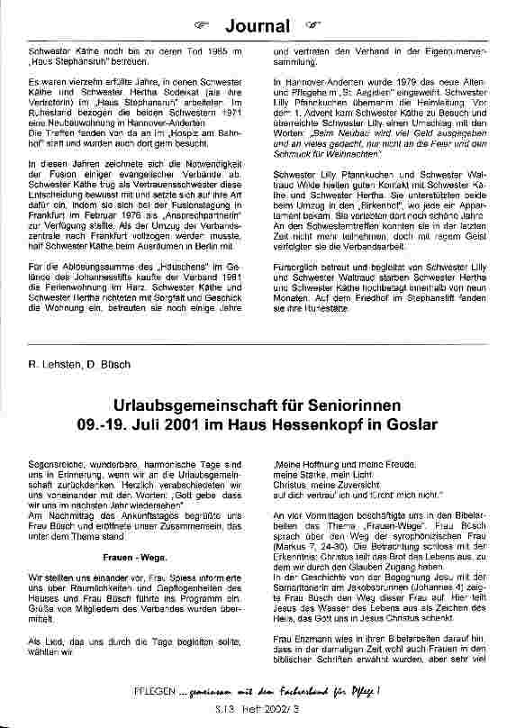Vorschauseite 4: Zeitzeugin Schwester Käthe Berderow