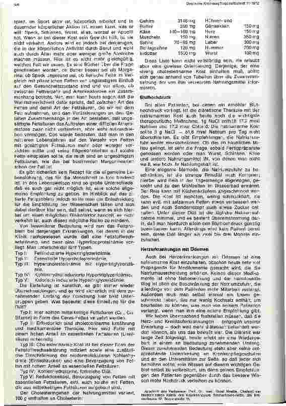 Vorschauseite 2: Diätetische Therapie der Herzund Kreislaufkrankheiten