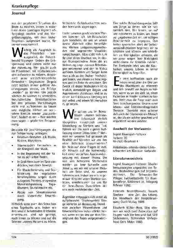 Vorschauseite 6: Sterben und Tod auf der Intensivstation Überlebensstrategien für die tägliche Auseinandersetzung