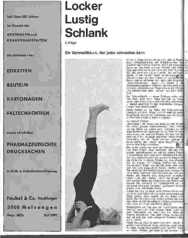 Vorschauseite 1: Locker, Lustig, Schlank 2. Folge