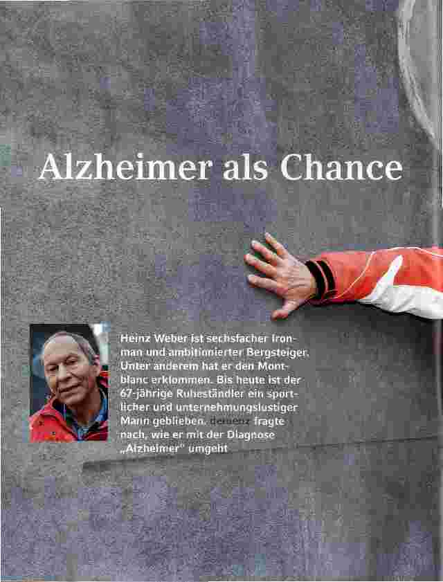 Vorschauseite 1: Alzheimer als Chance