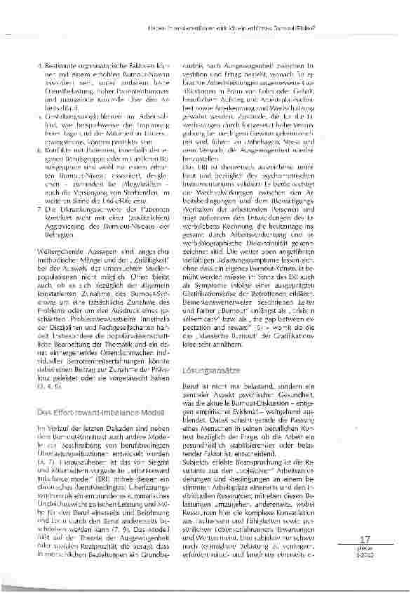 Vorschauseite 3: Haben Intensivmediziner wirklich ein erhöhtes Burnout-Risiko?