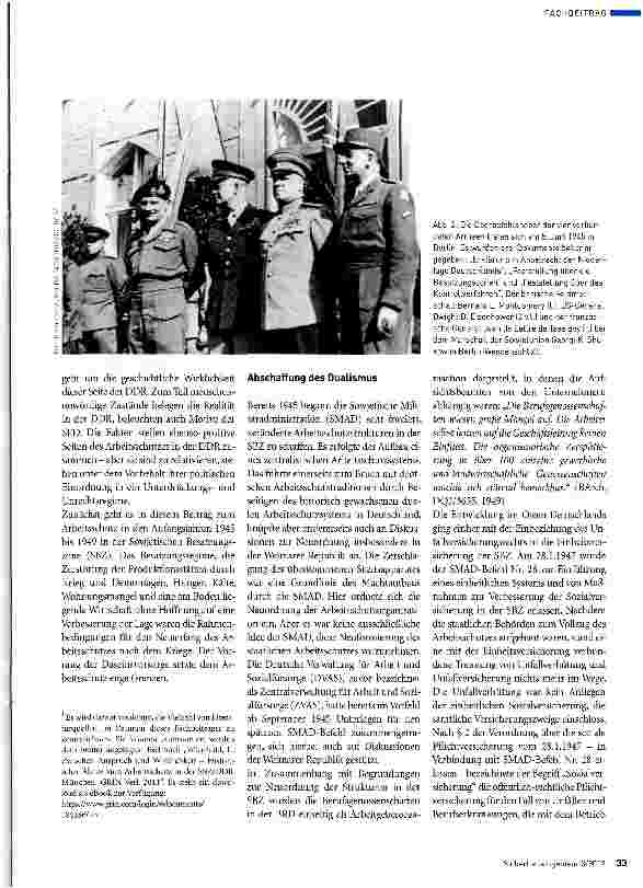 Vorschauseite 2: Aufbau zentralistischer Strukturen in der SBZ sowie Legenden über diese Zeit Teil 1