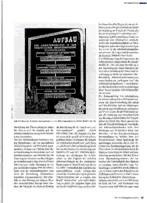 Vorschauseite 4: Aufbau zentralistischer Strukturen in der SBZ sowie Legenden über diese Zeit Teil 1