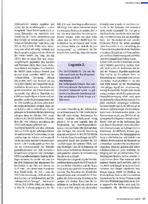 Vorschauseite 6: Aufbau zentralistischer Strukturen in der SBZ sowie Legenden über diese Zeit Teil 1