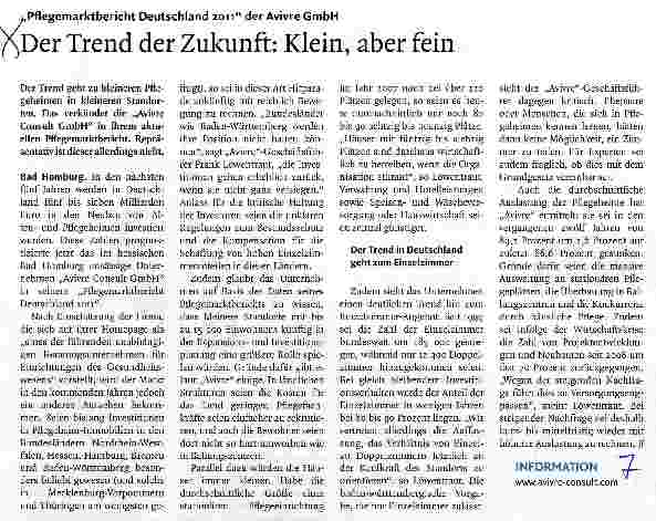 Vorschauseite 1: Der Trend der Zukunft: Klein, aber fein