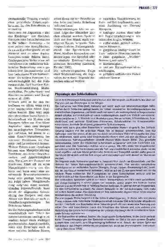 Vorschauseite 2: Mit Schluckstörungen professionell umgehen