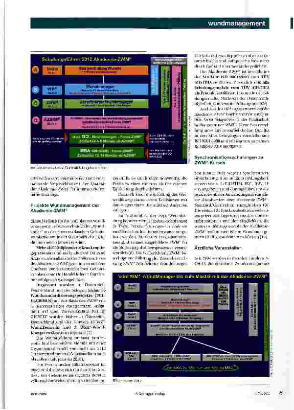 Vorschauseite 2: Wundmanagement 2012