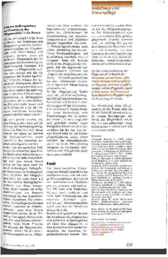 Vorschauseite 6: Präund perioperative Pflege eines Kindes mit Hernia inguinalis