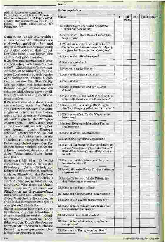 Vorschauseite 4: Behandlung der Harninkontinenz im pflegerischen Alltag Versuch einer patientenorientierten Problemerfassung (2)
