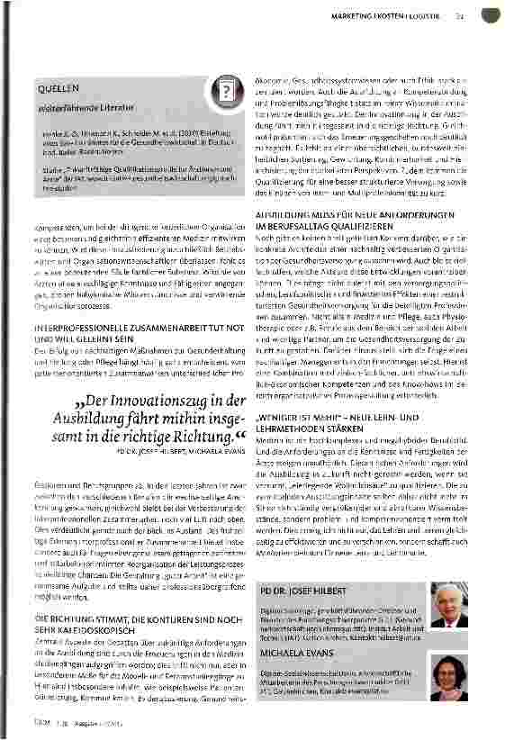 Vorschauseite 2: Vom Einzelkämpfer zum Gestalter und Teamplayer