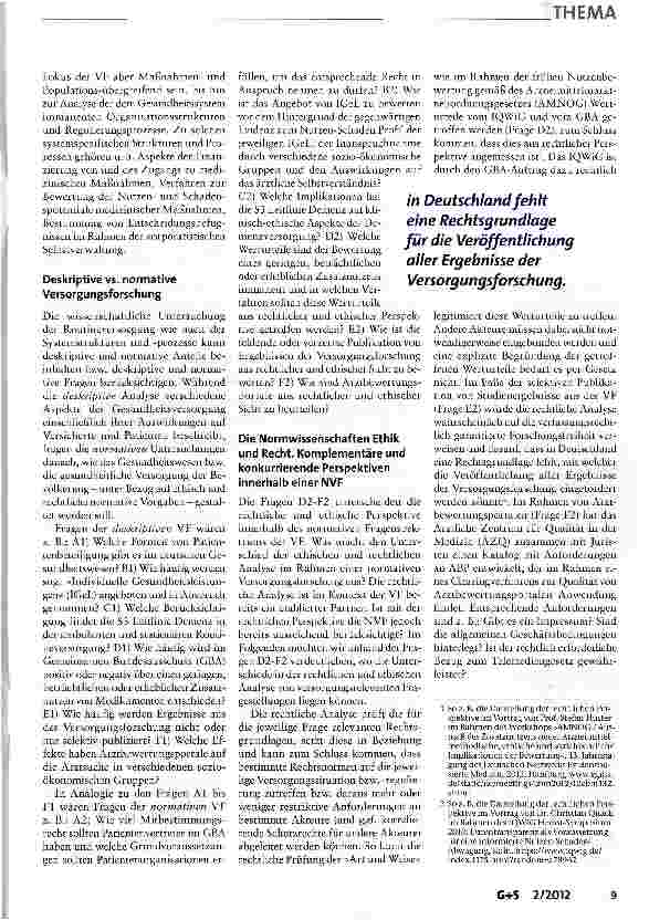 Vorschauseite 2: Normative Versorgungsforschung. Eine orientierende Einführung in Themen, Methoden und den Status quo in Deutschland