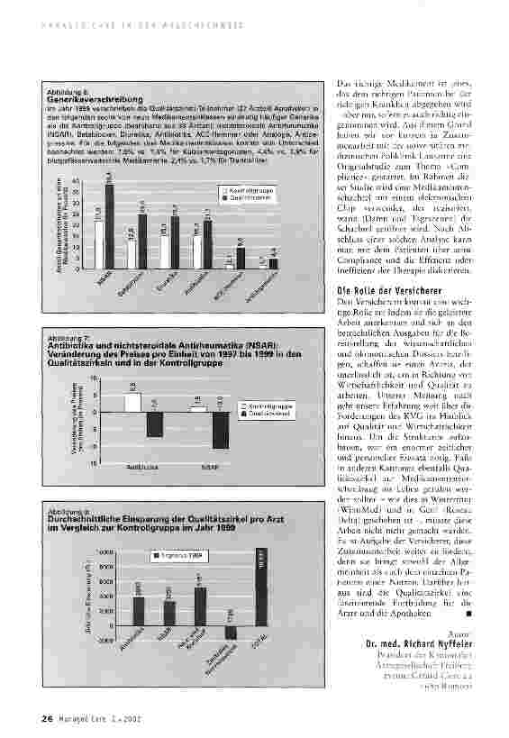 Vorschauseite 4: Qualitätszirkel zur Medikamentenverschreibung - eine Antwort auf die Kostenentwicklung im Gesundheitswesen
