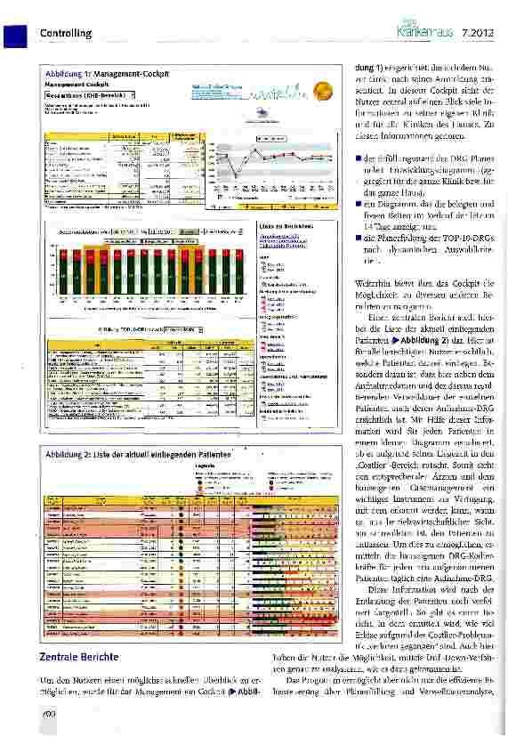 Vorschauseite 2: Management-Cockpit und Deckungsbeitragsrechnung -effektive Instrumente zur Steuerung von Leistungen und Kosten