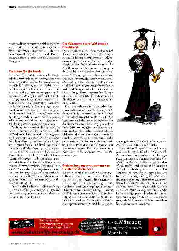 Vorschauseite 3: Die Zeichen stehen auf Studium
