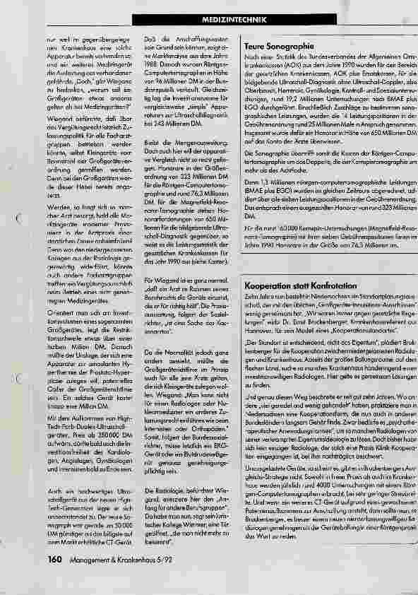 Vorschauseite 2: Großgeräterichtlinien - Reglementierung für Kleingeräte?