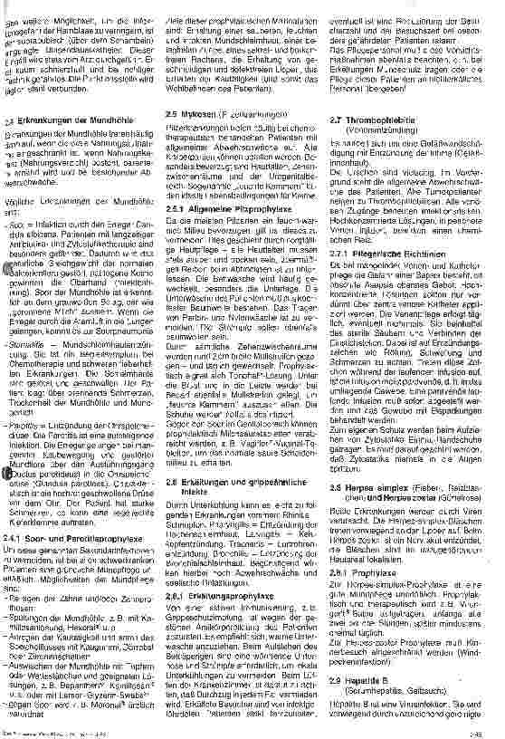 Vorschauseite 4: Die Pflege eines Patienten unter zytostatischer Therapie