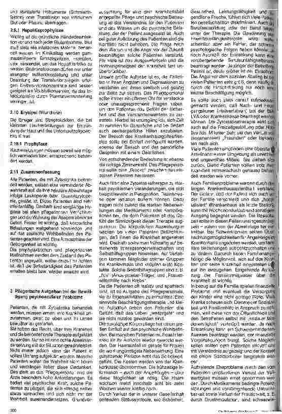 Vorschauseite 5: Die Pflege eines Patienten unter zytostatischer Therapie