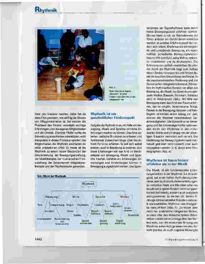 Vorschauseite 5: Rhythmik - Strukturierung unseres Lebens (Teil 1)