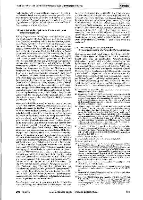 Vorschauseite 3: Streik zur Systemüberwindung oder Systemstabilisierung?