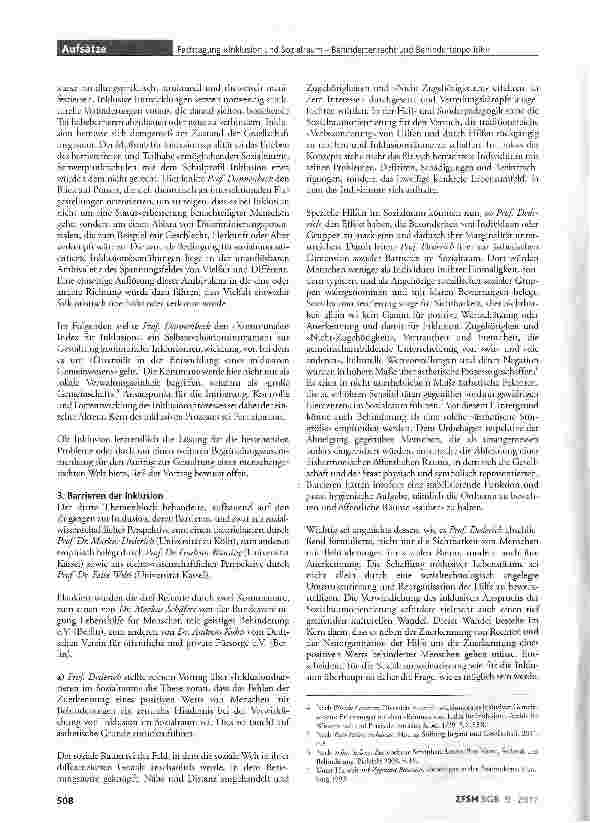 Vorschauseite 4: Fachtagung »Inklusion und Sozialraum - Behindertenrecht und Behindertenpolitik in der Kommune«