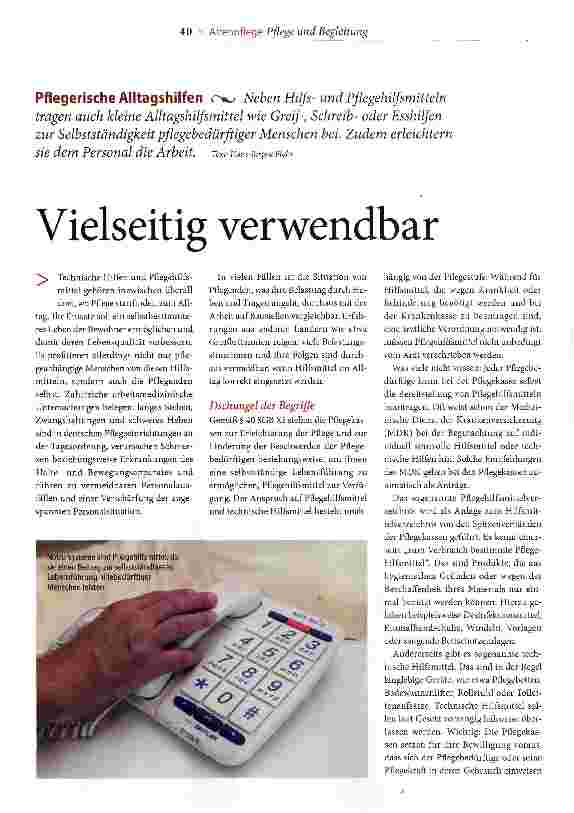 Vorschauseite 1: Vielseitig verwendbar