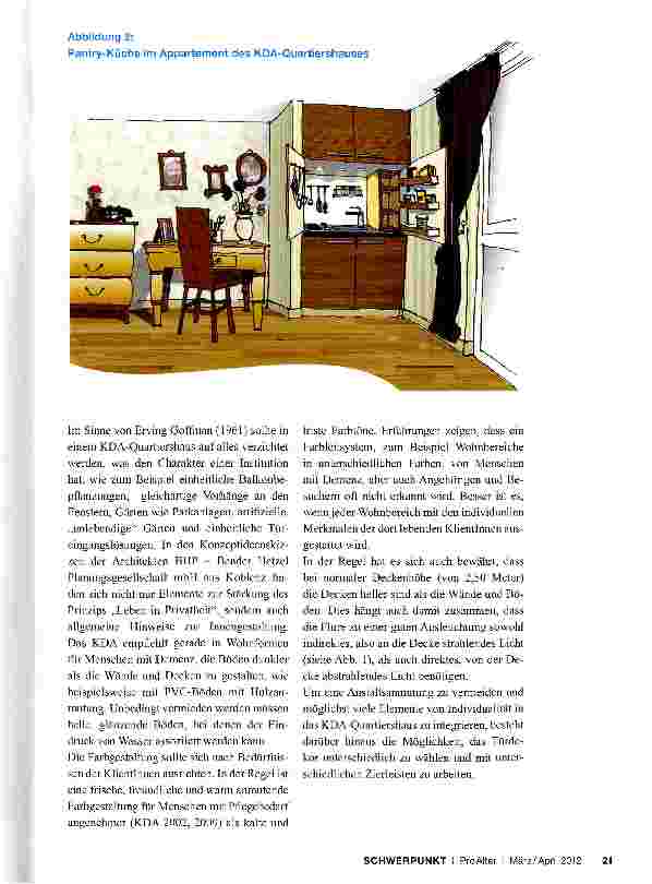 Vorschauseite 2: Konzeptionelle und architektonische Umsetzung des Prinzips „Leben in Privatheit