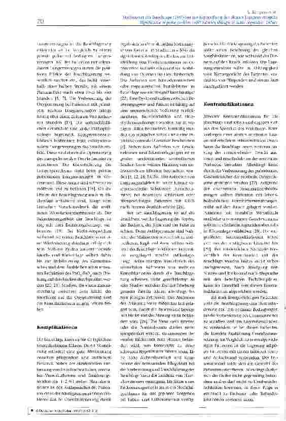 Vorschauseite 3: Stellenwert der Bauchlage (180°) bei der Behandlung des akuten Lungenversagens