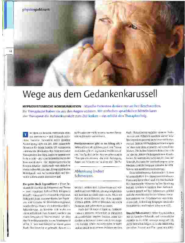 Vorschauseite 1: Wege aus dem Gedankenkarussell
