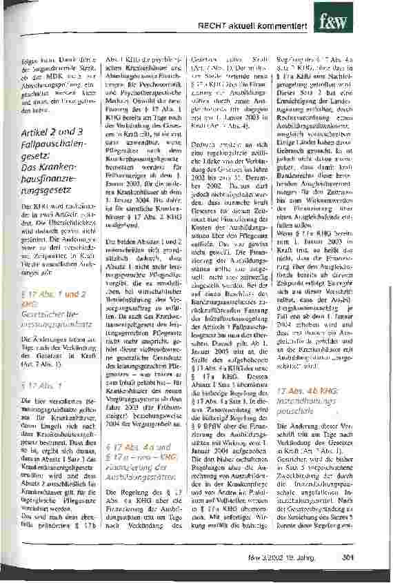 Vorschauseite 2: Das Fallpauschalengesetz - Welches Recht gilt ab welchem Zeitpunkt?