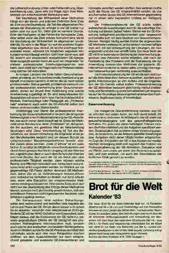 Vorschauseite 3: Gesundheitserziehung - Versuch einer Definition