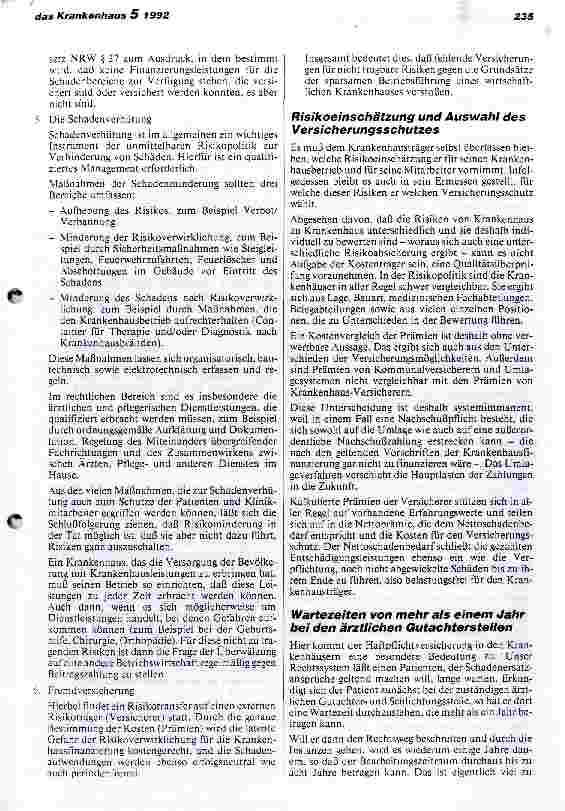 Vorschauseite 3: Unterstützung der Versicherten und Haftung bei Behandlungsfehlern im Krankenhaus