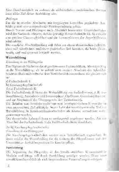 Vorschauseite 4: Stellungnahme der ADS zur Neuordnung der Krankenpflegeund Kinderkrankenpflegeausbildung