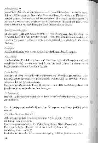 Vorschauseite 6: Stellungnahme der ADS zur Neuordnung der Krankenpflegeund Kinderkrankenpflegeausbildung