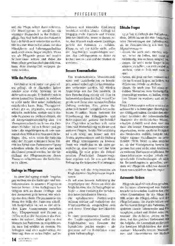Vorschauseite 3: Den natürlichen Sterbeprozess zulassen