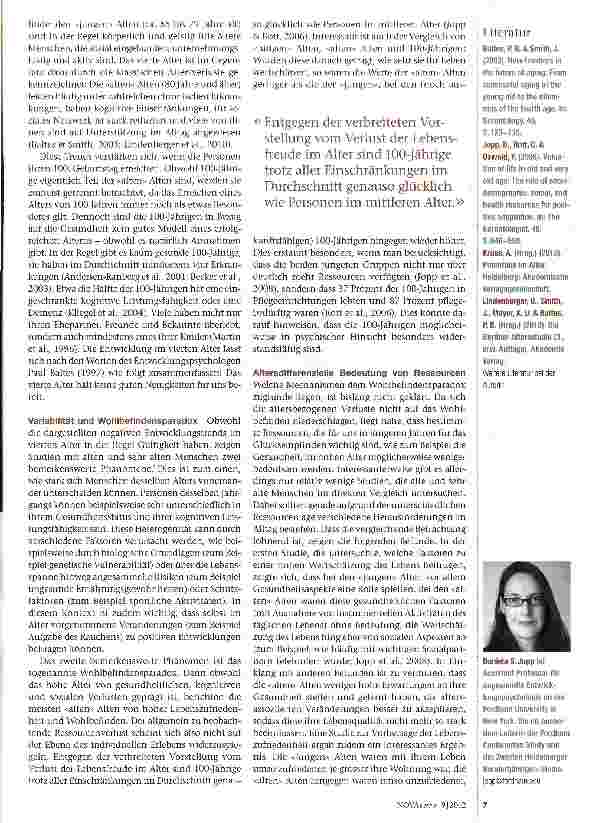 Vorschauseite 2: Hochaltrigkeit: Herausforderungen und psychische Stärker