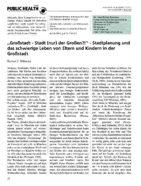Vorschauseite 3: With a little help from my friends - Nachbarschaft und Gesundheit