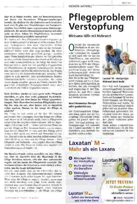Vorschauseite 4: Pflege ist viel besser als ihr Ruf