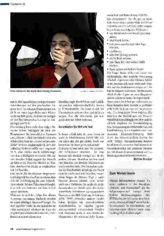 Vorschauseite 3: Schlaflos in Deutschland