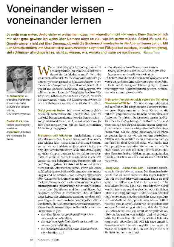 Vorschauseite 1: Voneinander wissen -voneinander lernen