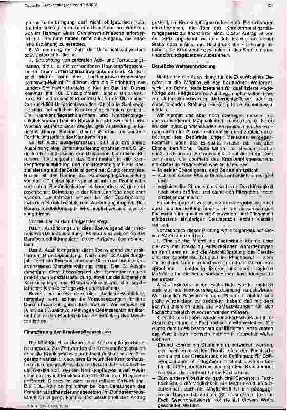 Vorschauseite 4: Die Zukunft der Pflegeberufe