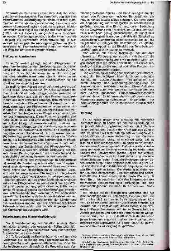 Vorschauseite 5: Die Zukunft der Pflegeberufe